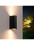 Gün Işığı Ledli Çift Yönlü Dekoratif Iç ve Dış Mekan Bahçe Teras Balkon Kamelya Aydınlatma Armatürü 4