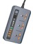 Relife RL-316D Akıllı Priz Akım Korumalı 1,9mt Kablo Üniversal 5 USB 5V-3.4A Qc 3.0 Digital Ekran 1
