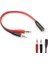 Kulaklıklı Mikrofon Ayrıştırıcı 3.5mm Splitter Y Kablo 2