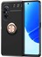 Huawei Nova 9 SE Kılıf Kamera Korumalı Autofocus Shockprof Ravel Yüzüklü Standlı Slikon Kapak Siyah - Rose Gold 1
