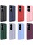 Case 4U Huawei P50 Pro Kılıf Stand Olabilen Mat Yüzey Kaliteli TPU Silikon Qstand Arka Kapak Siyah 3