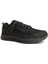 Siyah Gri Bağcıklı Sneakers Spor Ayakkabı 1