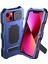 Iphone 13 Mavi Için Metal + Silikon Kasa (Yurt Dışından) 1