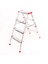Alüminyum Çift Çıkışlı 4 Basamaklı Merdiven (91 Cm) (Accm.02) 1
