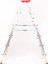 Alüminyum Çift Çıkışlı 6 Basamaklı Merdiven (137Cm) (Accm.04) 2
