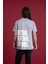 Oversize Baskılı Sıfır Yaka Erkek Penye T-Shirt 3