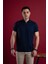 Yakalı Regular Fit Erkek Triko T-Shirt 3