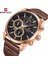 Yeni Model Aktif Göstergeli Naviforce Rosegold Kasa Spor Şık Kullanıma Uygun Erkek Kol Saati 1