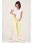 Hamile Alt Karın Destekli Kot Pantolon Sarı 3