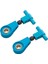 2 Parça Rc Metal Ön Üst Salıncak Kolları Tamiya Için Tt-02 1/10 Araçlar Parçalar Mavi (Yurt Dışından) 1