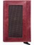 Hakiki Deri Unisex Mekanizmalı Kartlık 611CR - Bordo 2