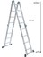 4.70CM Çok Amaçlı Akrobat Merdiven 2