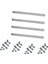 Kremayer Dişli Galvanize Çelik - 4 Metre Set 1