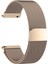 Samsung Galaxy Watch 4 Classic 42 mm R880 Için Metal Milanese Kordon Vintage Gold 1
