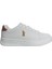 Beyaz Altın Sneakers Bağcıklı Spor Ayakkabı 2