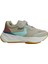 Bej Pembe Mavi Cırtlı Sneakers Spor Ayakkabı 2