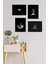 Space 4 Parça Çerçeve Görünümlü Set Tablo 1