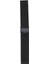 Mesh Paslanmaz Çelik Bilezik Bilek Watch Band Kayışı Güvenlik Toka Siyah 20MM (Yurt Dışından) 4