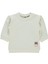 Kız Bebek Sweatshirt 6-18 Ay Ekru 1