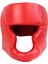 Head Guard Boks Makya Kafa Koruyucu Mma Kafa Yüzü 58 Ila 66CM Kırmızı 58 Ila 66CM Kırmızı 1