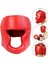 Head Guard Boks Makya Kafa Koruyucu Mma Kafa Yüzü 58 Ila 66CM Kırmızı 58 Ila 66CM Kırmızı 2