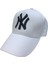 Ny New York Yankees Beyaz Kep Şapka 1