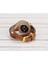 Apple Watch Uyumlu Deri Kordon 42-44-45MM Slim Double Tour Gt V18 Taba 2