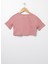 Baskılı Koyu Somon Kız Çocuk T-Shirt 222 Lcg 242002 90's K.somon 2
