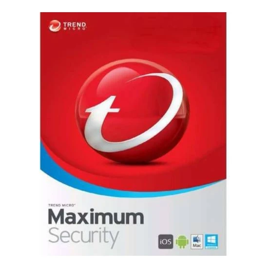 Trend Micro Maximum Security 3 Cihaz 2 Yıl