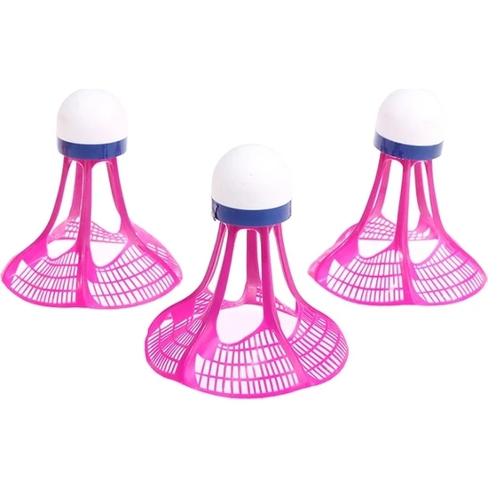 Keluofu 3 Adet/paket Yeni Orijinal Açık Badminton Rüzgar Geçirmez Plastik Top Naylon Raketle Topu Kararlı Direnç (Yurt Dışından)