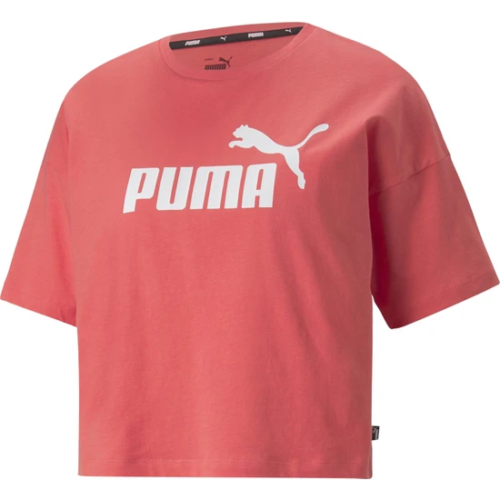 Puma 58686658 Ess Cropped Logo Tee Kadın Sporcu Sütyeni
