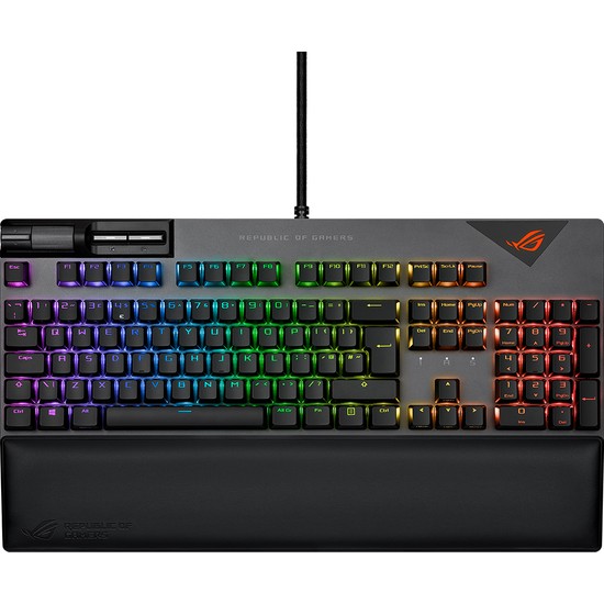 ASUS ROG STRIX FLARE NX RED RGB OYUNCU KLAVYESİ DEĞİŞTİRİLEBİLİR ROG NX ...