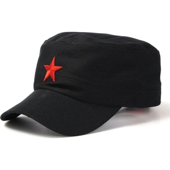 Mood Agenda Yıldızlı Fidel Castro Che Guevara Şapkası Siyah Renk