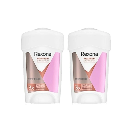 Rexona Maximum Protection Cream Confidence 96 Saat 45 Ml X 2 Adet