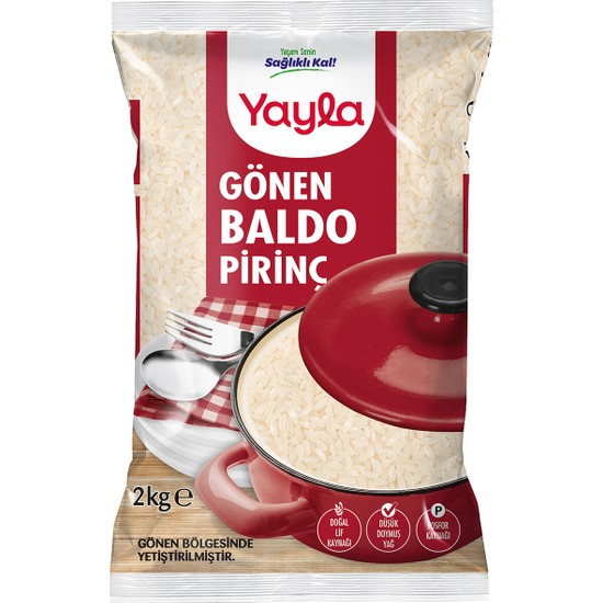 Yayla Gönen Baldo Pirinç 2 kg