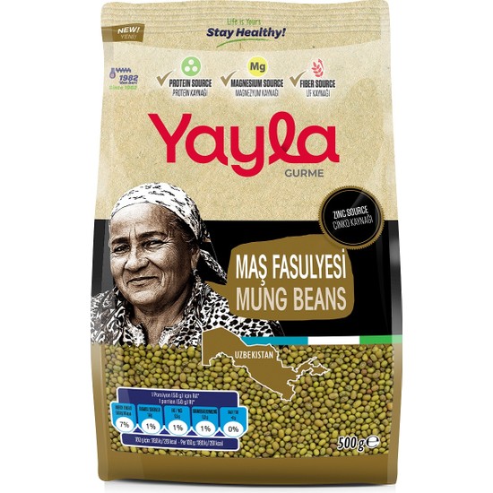 Yayla Gurme Maş Fasulye 500 gr