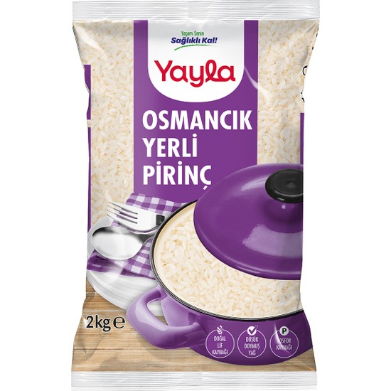 Yayla Osmancık Pirinç 2 Kg