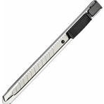Vip-tec 9 mm Genişlikte İnce Metal Gövdeli Maket Bıçağı Küçük Boy Çok Amaçlı Kullanım için Dayanıklı