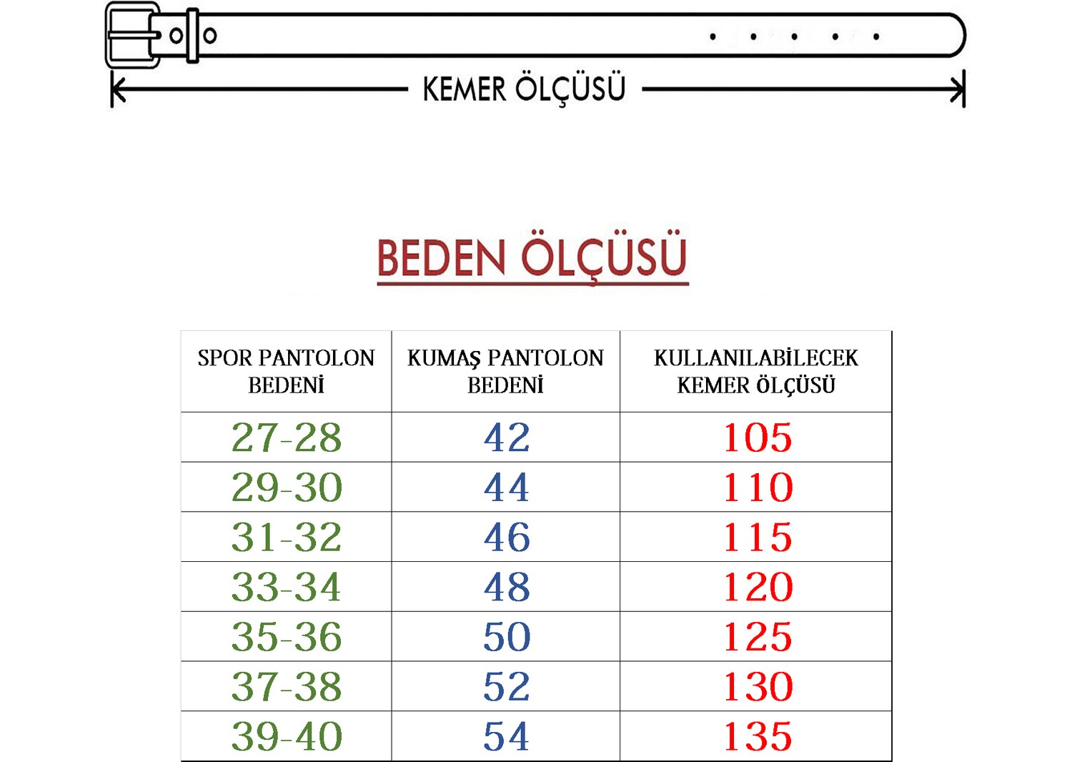 Deribond Spor Erkek Kemer görsel 4