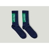 Benetton Logolu Spor Soket Çorap