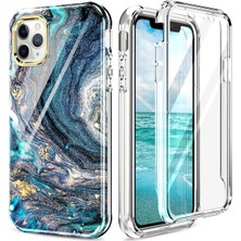 Vshop Iphone 11 Pro Max Marble L09 Için Tam Vücut Boyalı Kılıf (Yurt Dışından)