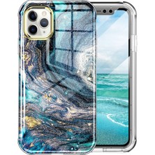 Vshop Iphone 11 Pro Max Marble L09 Için Tam Vücut Boyalı Kılıf (Yurt Dışından)