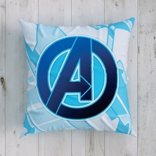 Lisanslı Disney Avengers Pamuk Lisanslı Kırlent