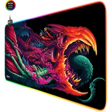 Digipod Rgb Gaming Mousepad Oyuncu Mouse Pad 90X40 Xxl Büyük Boy 4mm Kalınlık