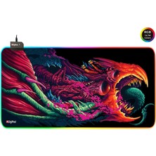 Digipod Rgb Gaming Mousepad Oyuncu Mouse Pad 90X40 Xxl Büyük Boy 4mm Kalınlık