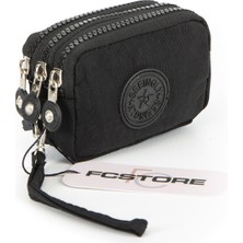 Nemo Group Unisex Küçük Cüzdan 10X8CM 3 Gözlü Bileklikli Su Geçirmez Klinkır Cüzdan