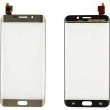 Teknonet Samsung Galaxy G928 S6 Edge Plus Uyumlu Dokunmatik Lens + Filmli (Gold) VR-12276