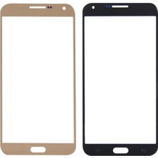 Teknonet Samsung Galaxy E700 E7 2015 Uyumlu Dokunmatik Lens (Gold) VR-5071