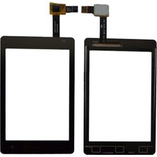 Teknonet Vodafone Smart 861 Uyumlu Dokunmatik Lens + Filmli (Siyah) VR-5494