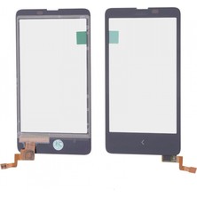 Teknonet Nokia X Uyumlu Dokunmatik Lens + Filmli (Siyah) VR-5501